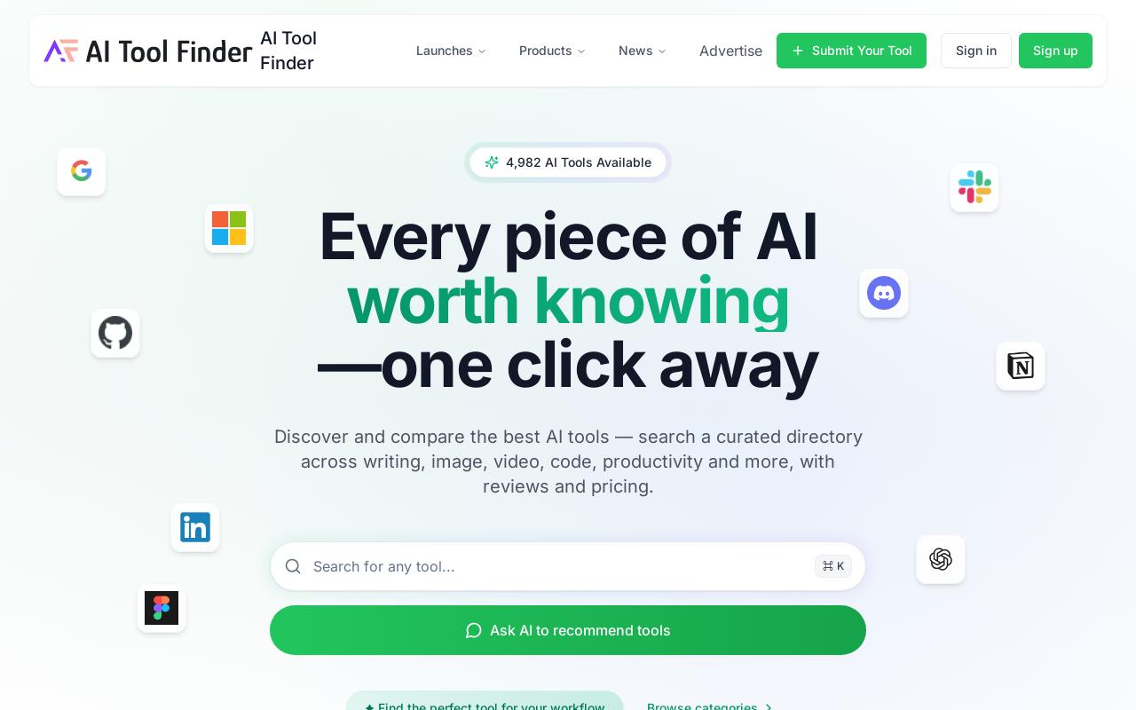 AI Tools Finder