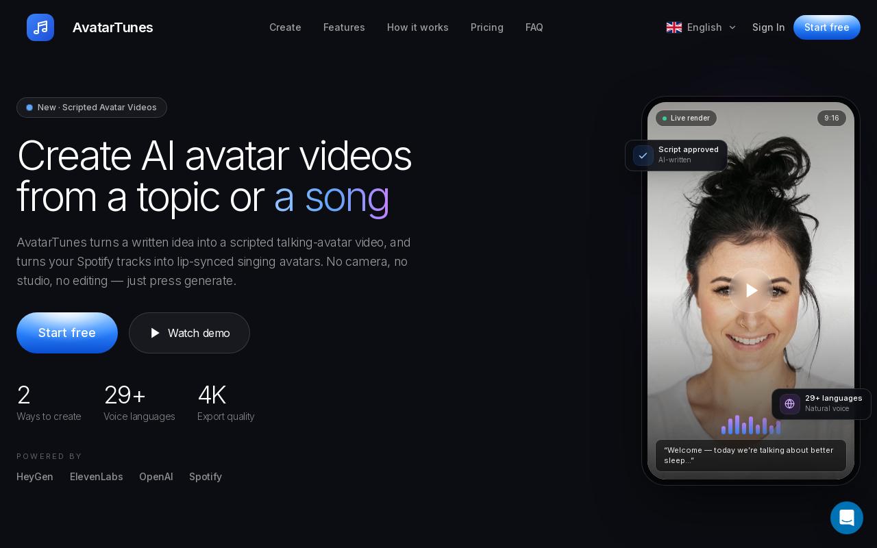 AvatarTunes